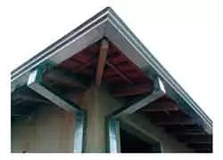 calhas moldadas e fixadas em Brigadeiro Tobias - SP